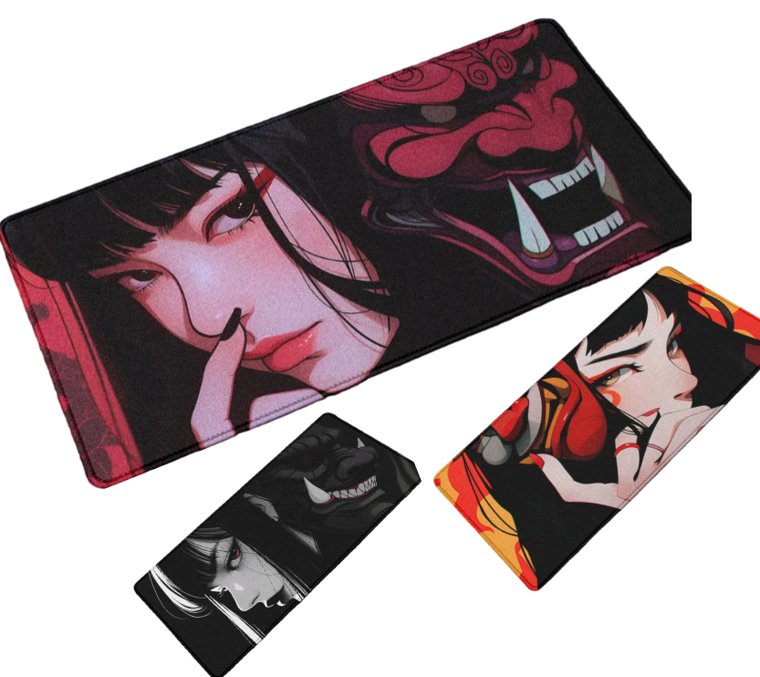Oni Girl Playmats