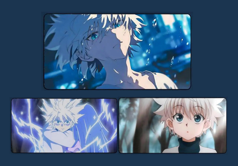 Killua Themed Playmats