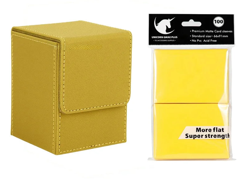 Deck Box + Sleeve Bundle 100Pcs