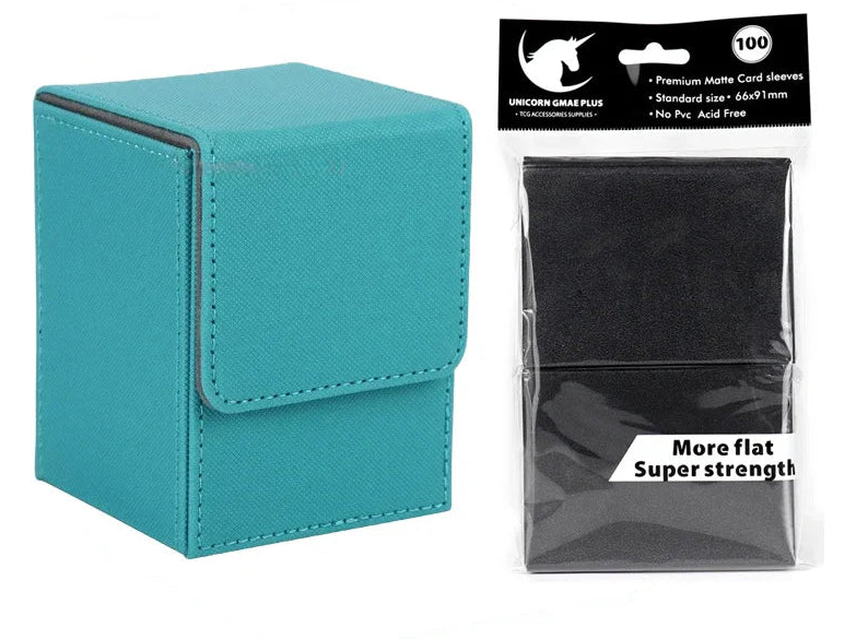 Deck Box + Sleeve Bundle 100Pcs
