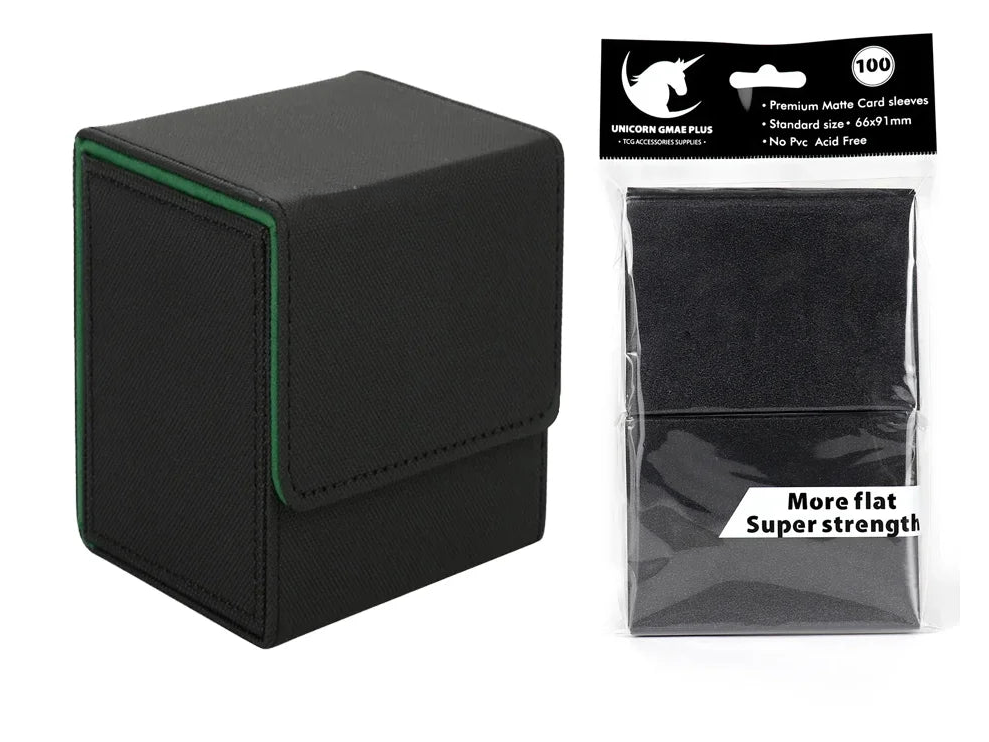 Deck Box + Sleeve Bundle 100Pcs