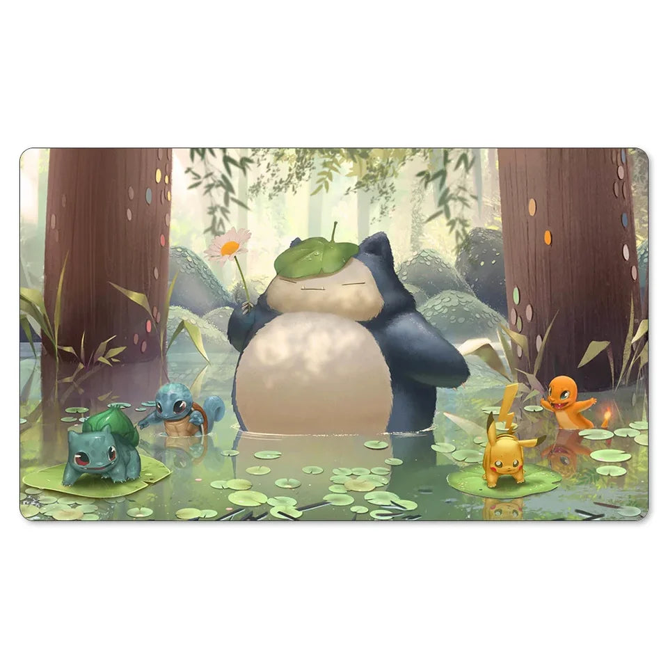 Travelling through Viridian Forest Playmat