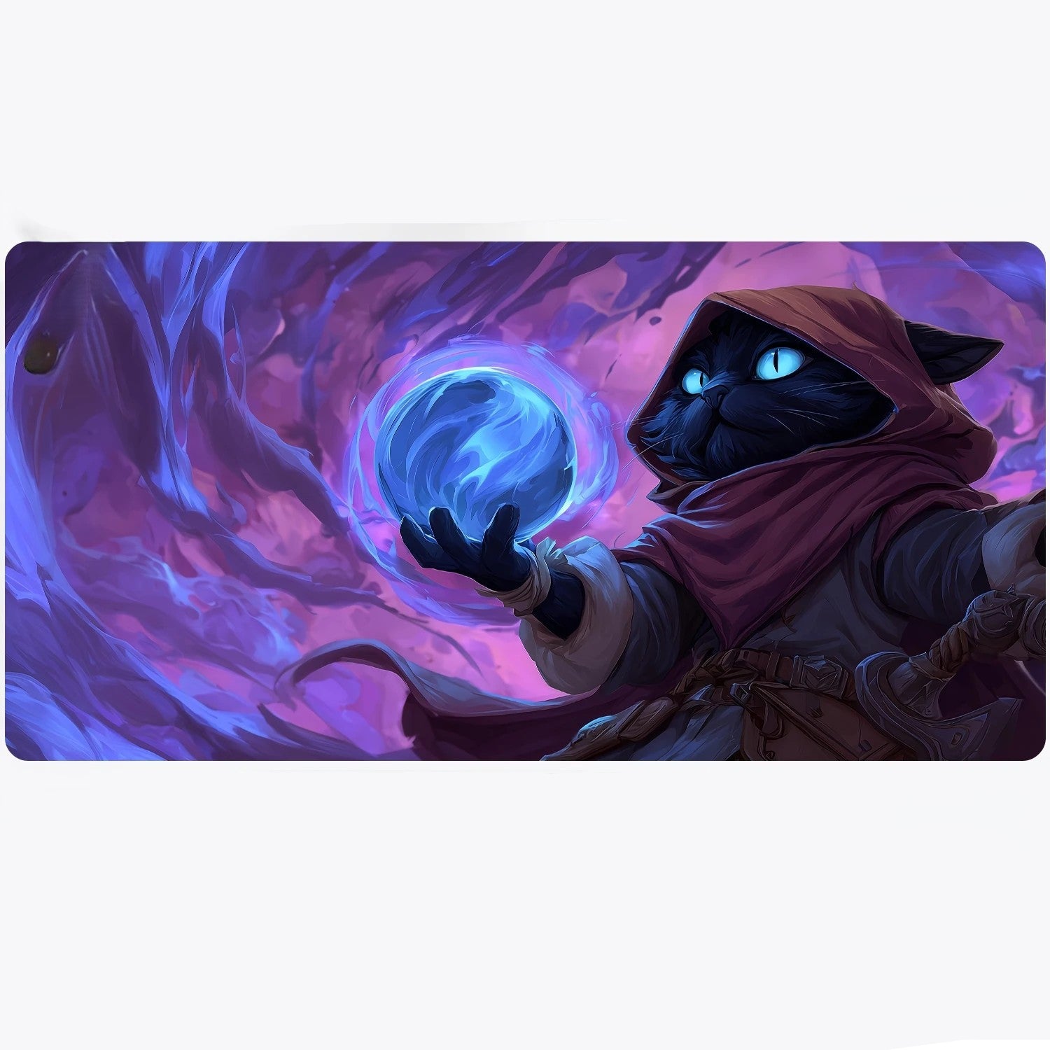 Cat Mage Playmat