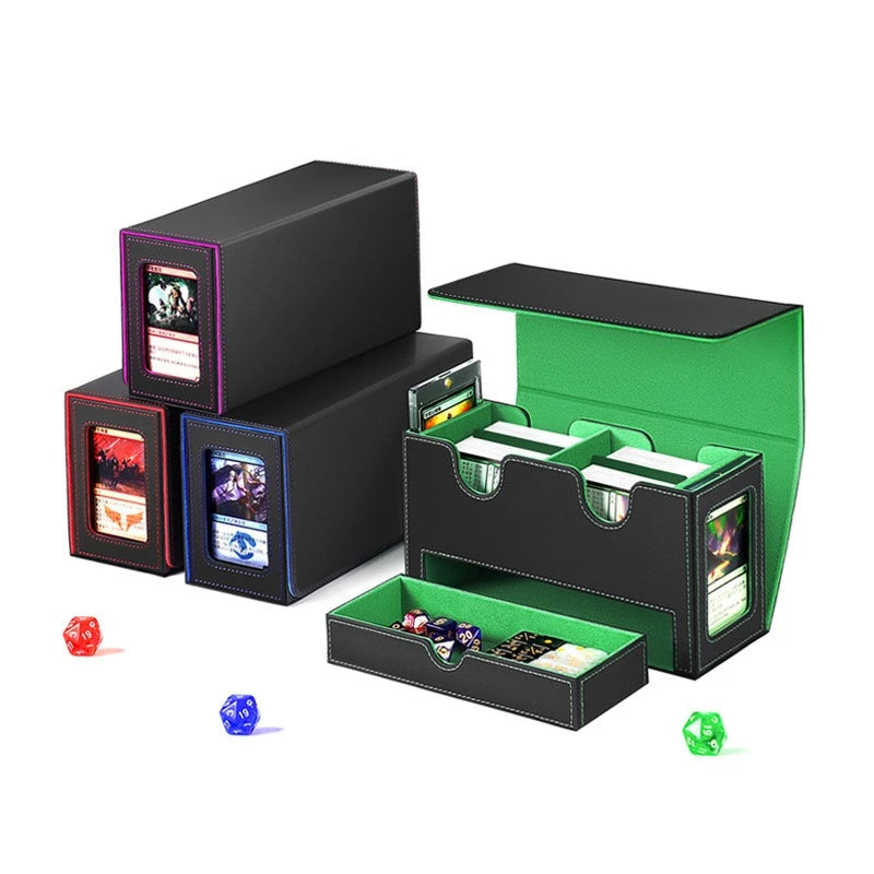 Double flip-top Deck Box w/ Storage and Display