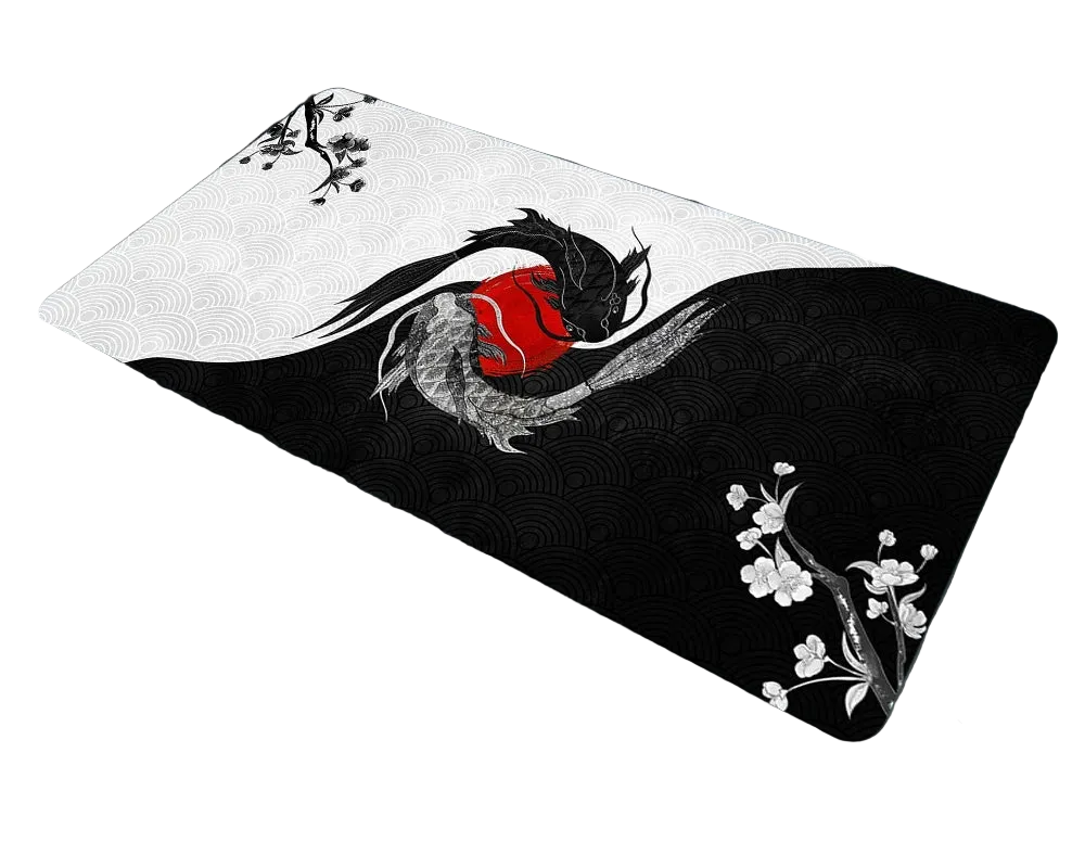 Aesthetic Koi Art Playmats