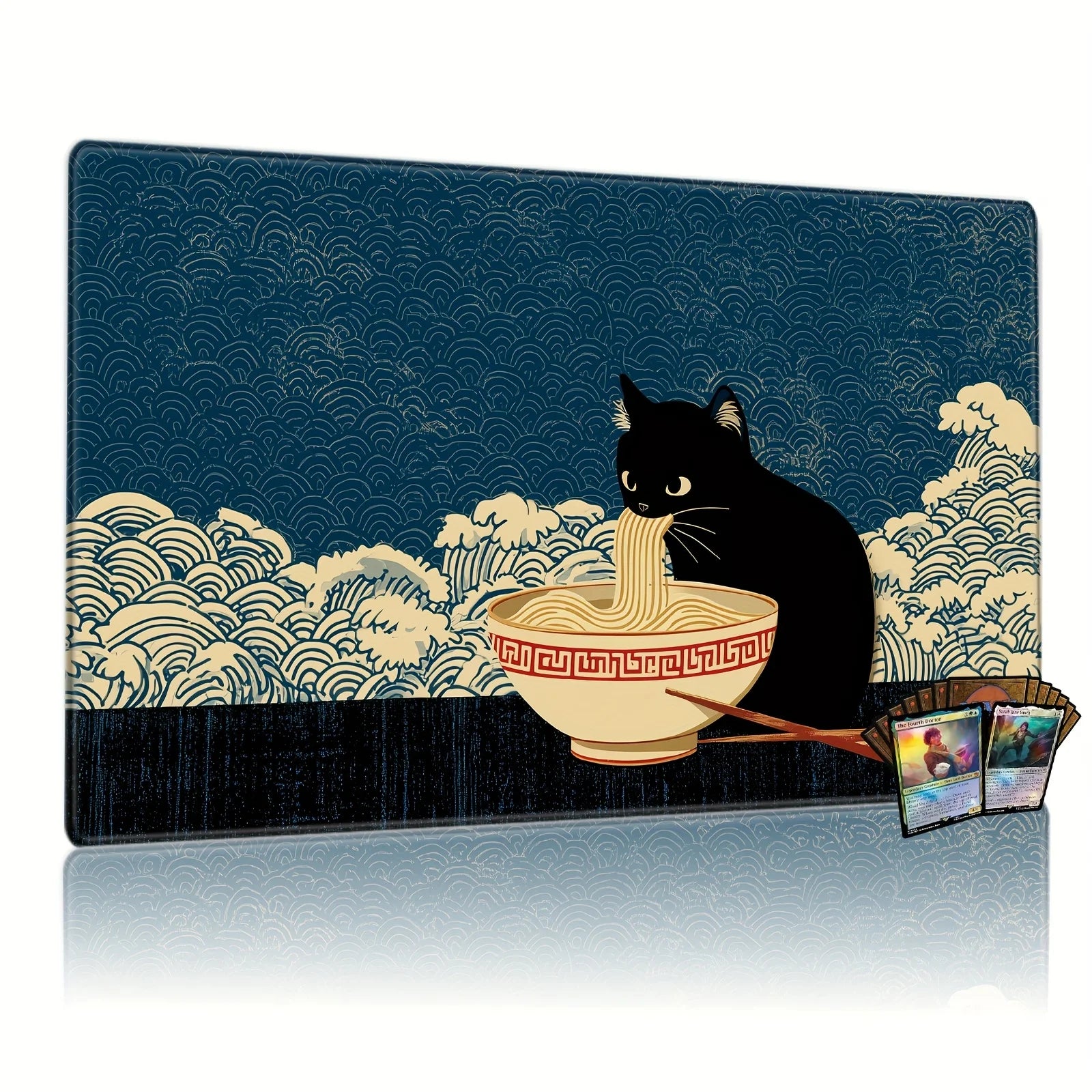 Ukiyo Ramen Cat Playmat
