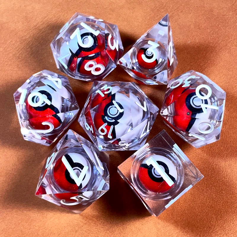 PokeDice Custom Resin Dice Sets