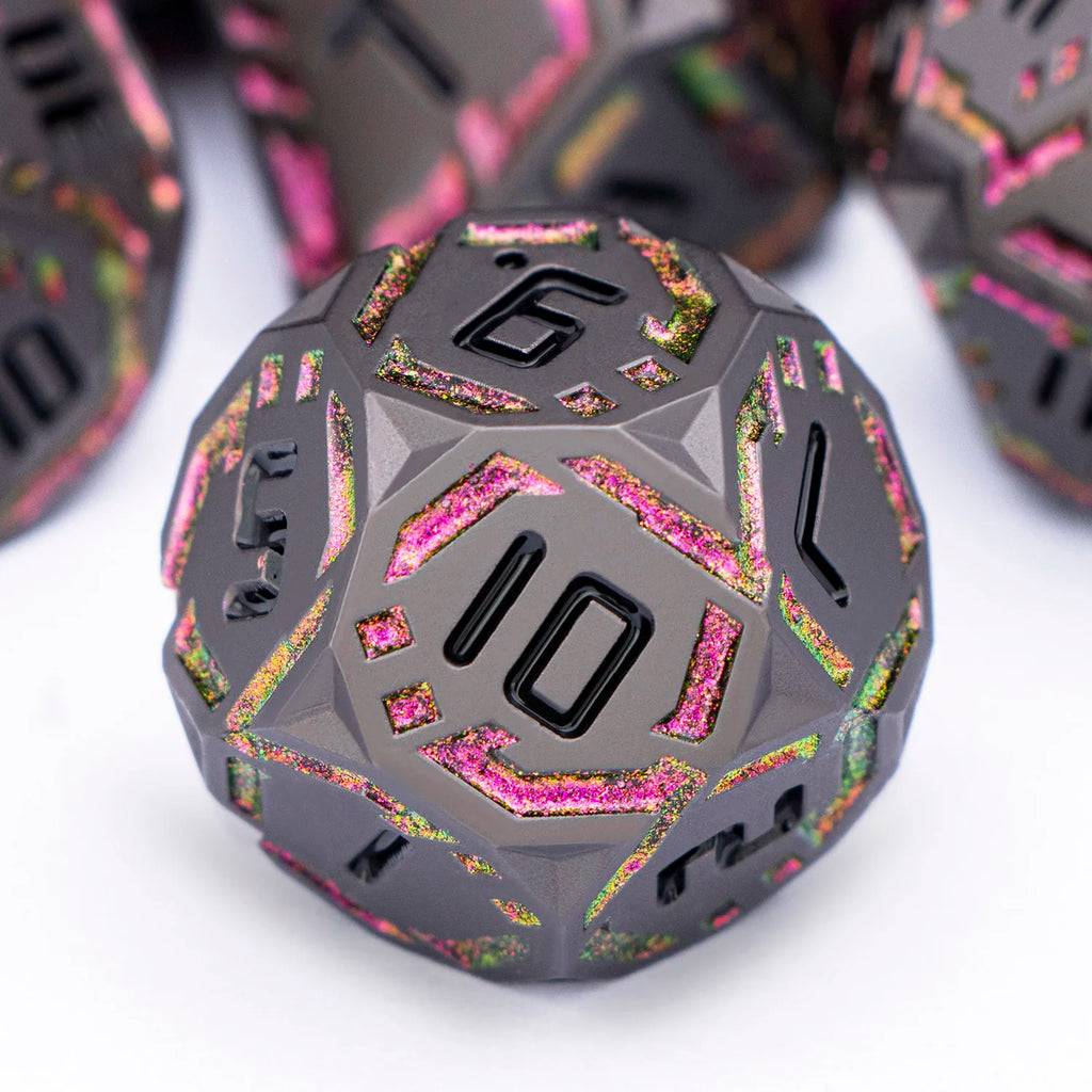 Futurist Metal Core Dice Sets