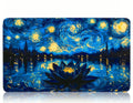 Black Lotus Starry Night Playmat