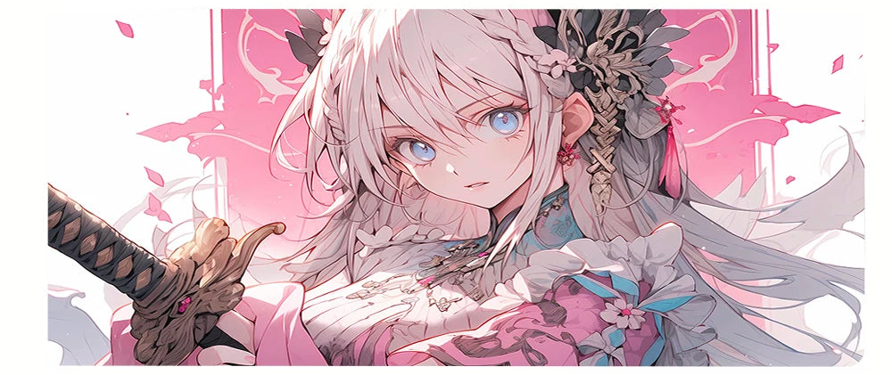 Cute + Cool Anime Girl Playmats