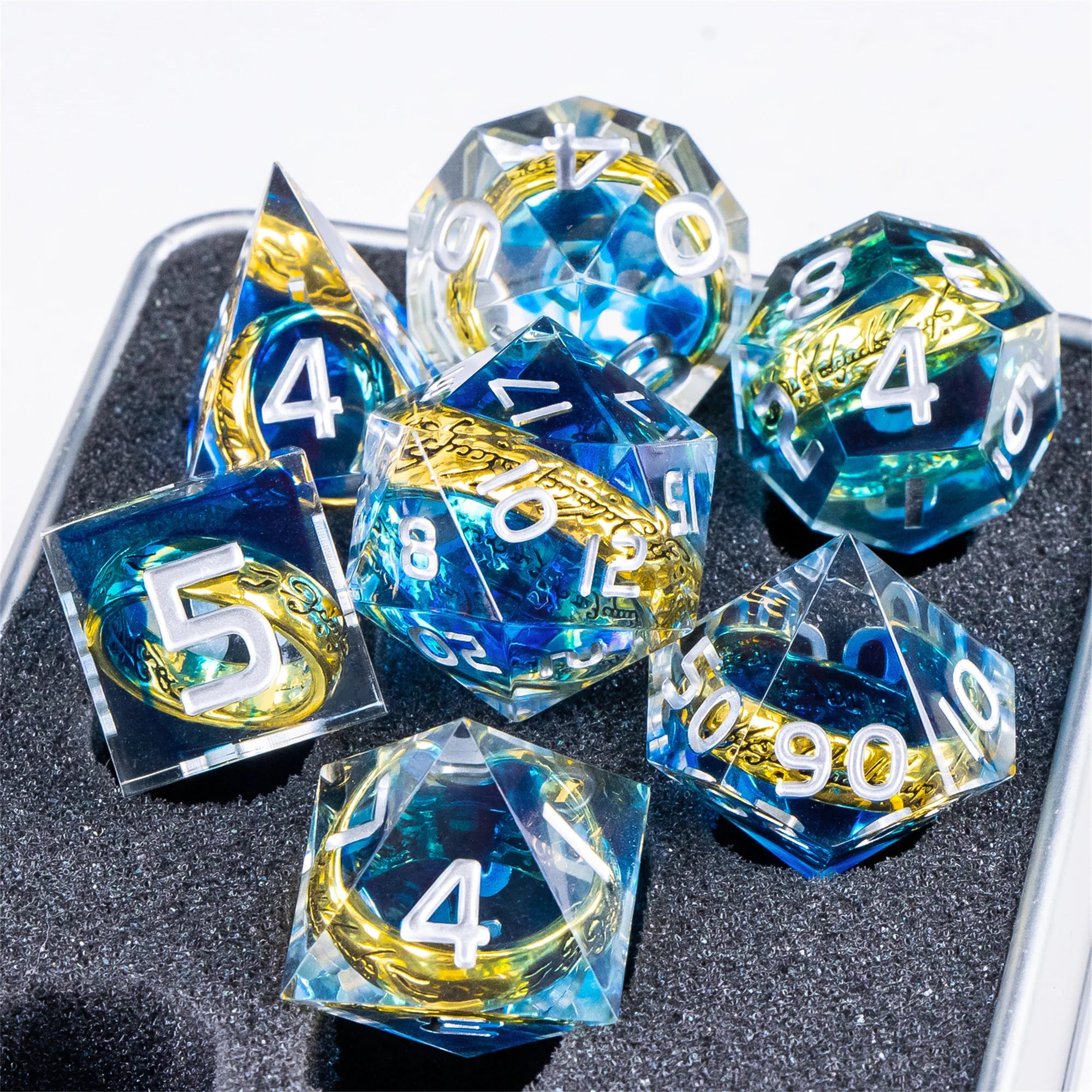 One Ring Resin Dice Sets