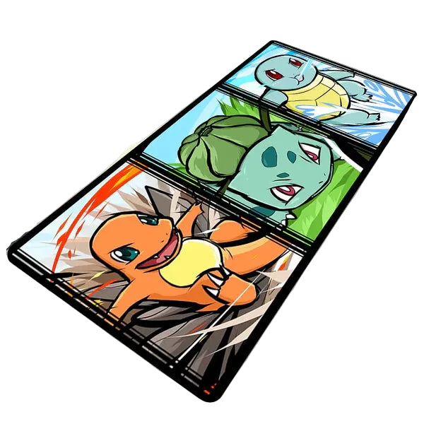 Kanto Starters Playmat